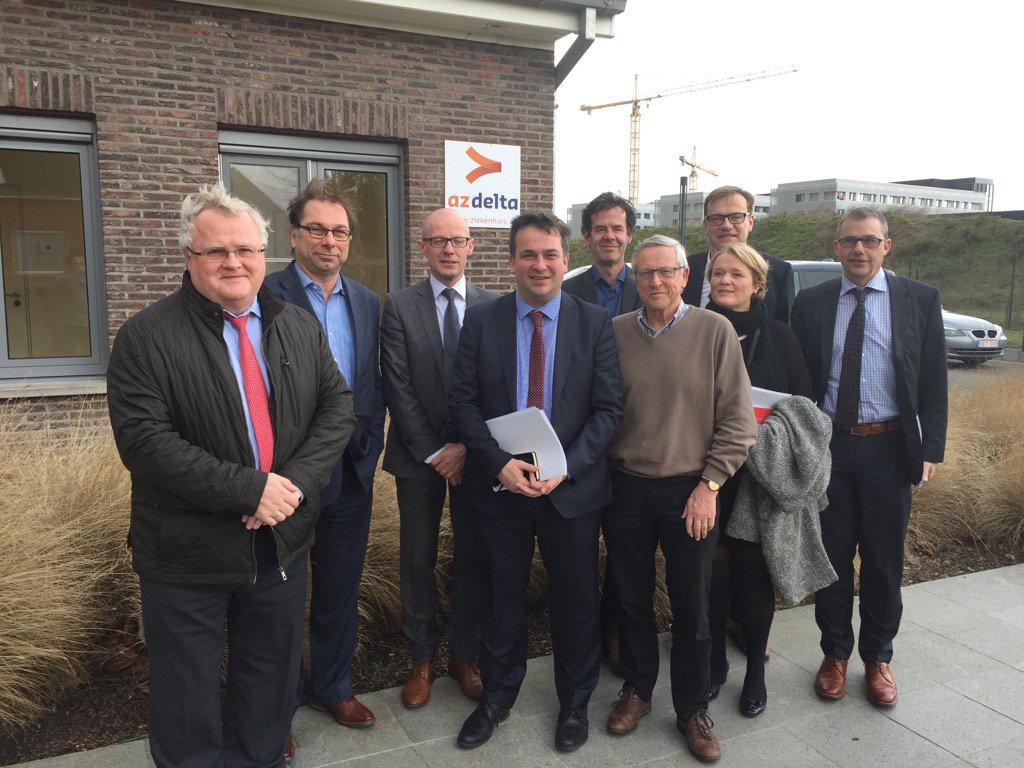 Kris_Declercq's tweet photo. Innovatieve Health Valley RSL ter tafel bij eerste bezoek met  AZ Delta https://t.co/Yrd1BR2VBW