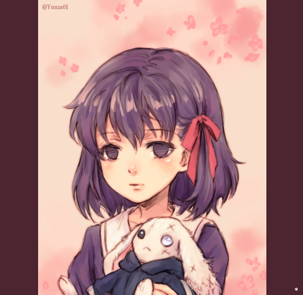 間桐桜 「桜ちゃんお誕生日おめでとうワンドロ;; 」|侑座のイラスト