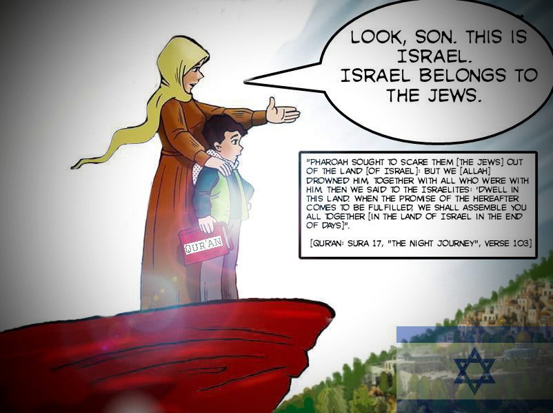 Red_Defender's tweet image. .@Z10NER @Israelkicksass 
Even the Quran said that!