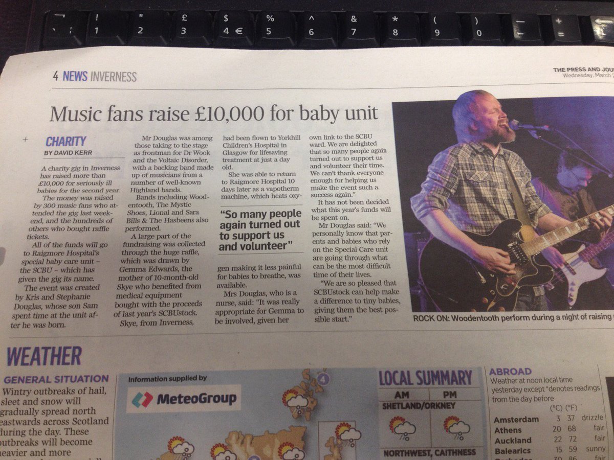 scbustock's tweet photo. We're hitting the headlines again! Thanks @pressjournal - and thanks @twitter for your support too! https://t.co/KOAVES4F8Q