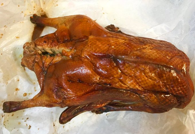 給料日後のローストガチョウ 