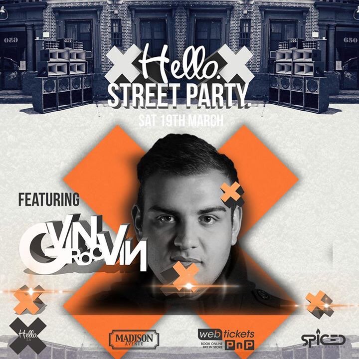HelloSATweet's tweet photo. #HelloStreetParty presents @VinGroovin!

Buy your tickets here ---> https://t.co/m94qvpuYow https://t.co/pUpOp1fv3R