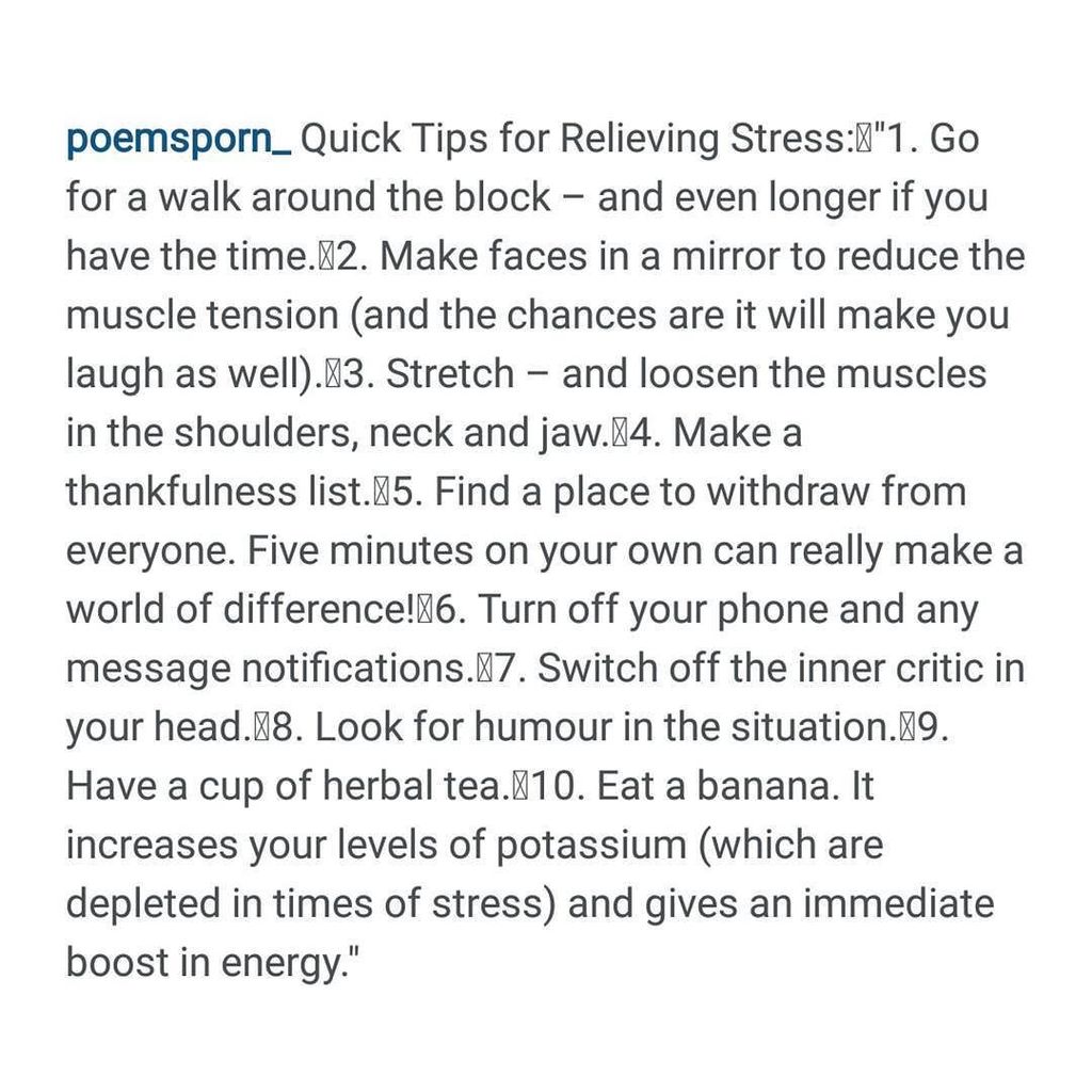 helenjacksonja1's tweet image. always..but #7 
#goodvibes #stressreliever #happystuff #stress #list #mustdo #relax #haveabreak #top10 #words #thou…