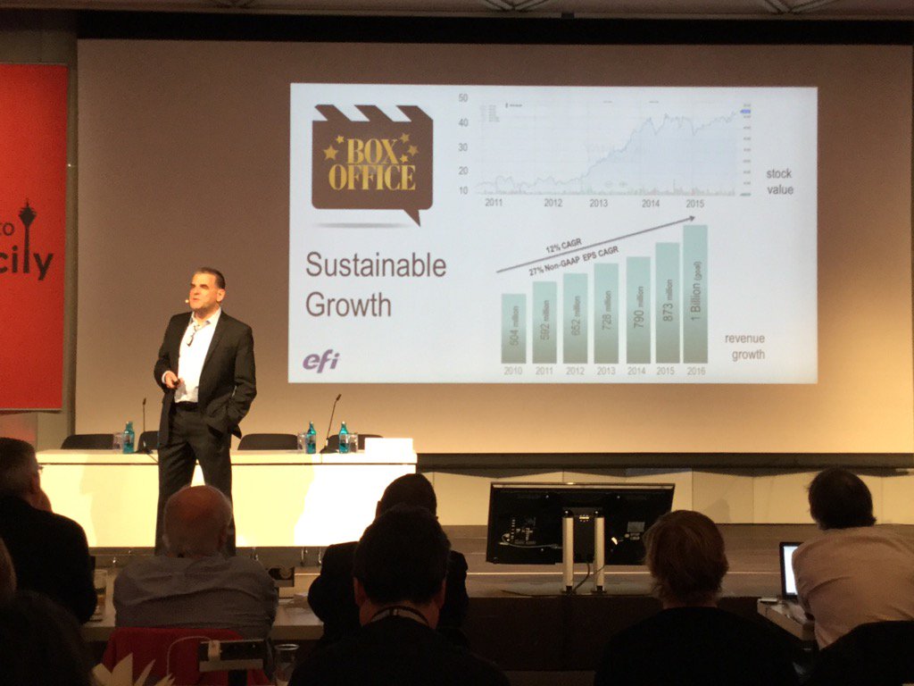 IP_Impressions's tweet image. EFI&apos;s Guy Gecht: 12% growth since 2010 #drupamc #efiprint