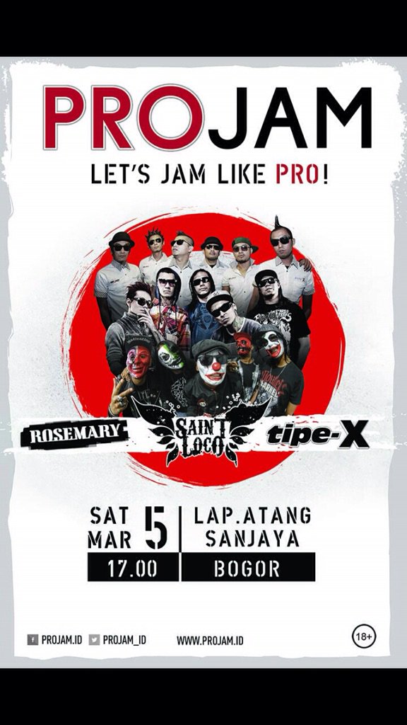 TipexBand's tweet photo. Sabtu ini tgl 5 maret. Di Lap. Atang Sanjaya. Bogor. Main jam 07.00 malam, gratis. https://t.co/057Iwhj1DZ