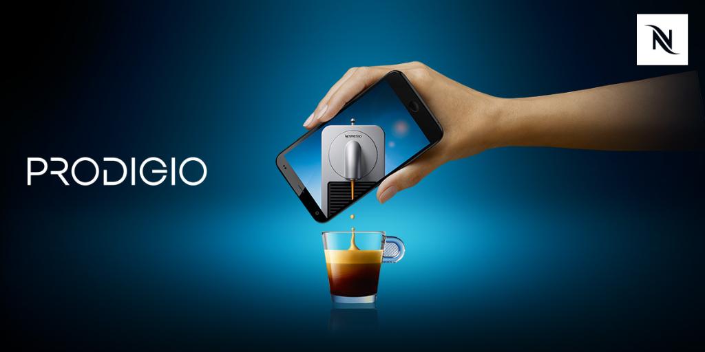 Huiswerk maken Plateau een experiment doen Nespresso Global on Twitter: "Your phone can now make coffee! Discover  Prodigio the first connected Nespresso machine. https://t.co/gdtUoR2ycu  https://t.co/3tq6DB1cKQ" / Twitter