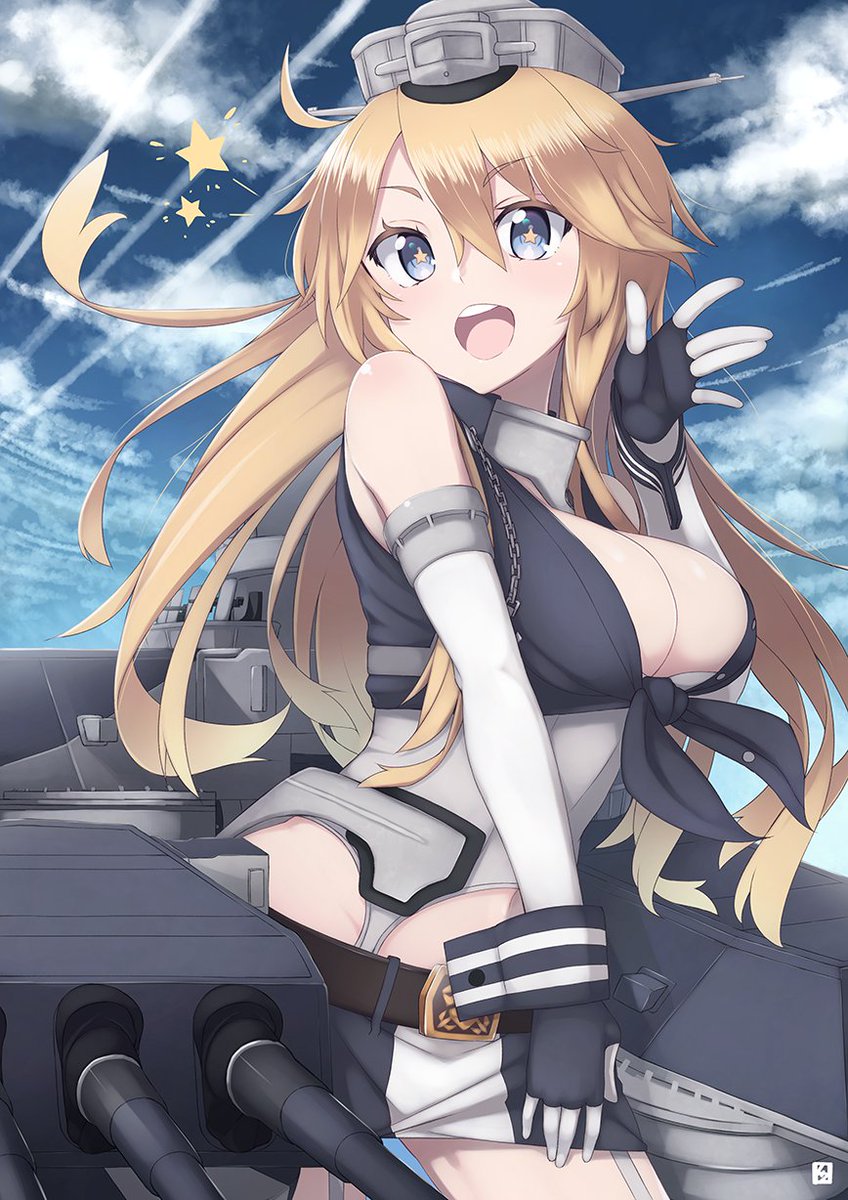 tweet : 【艦これ】Iowa（アイオワ）が可愛いイラスト・漫画まとめ！ - NAVER まとめ