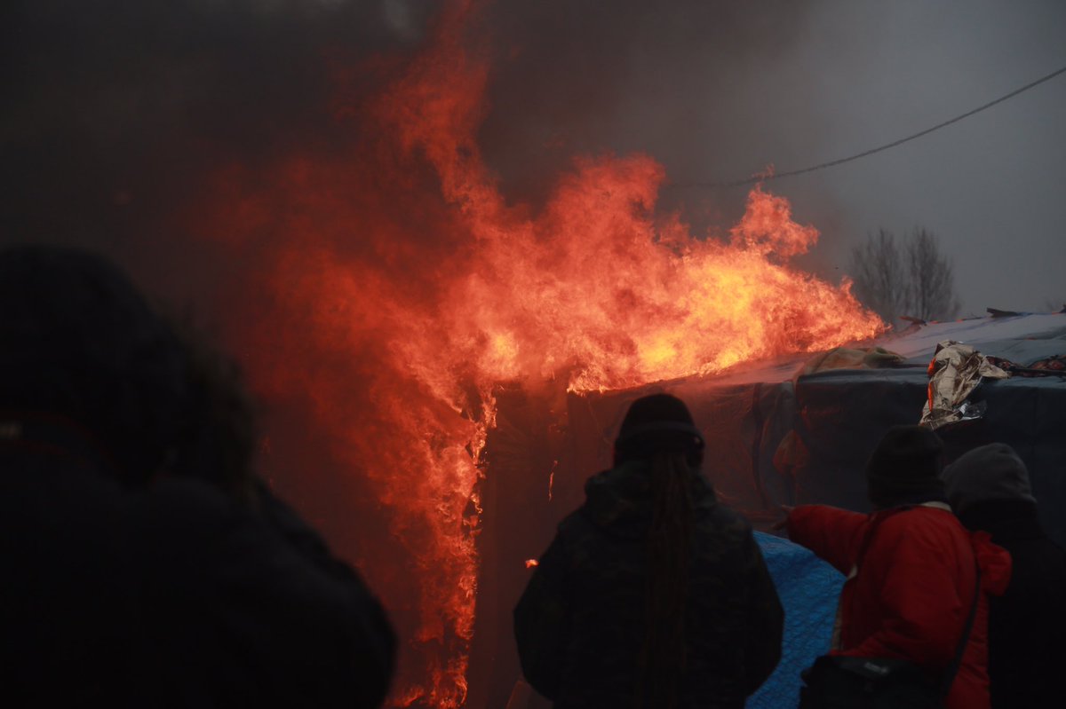 GoodChanceCal's tweet photo. CS gas grenades cause fires. We are in desperate need of fire extinguishers. Please contact if you can help. https://t.co/Jks1vaoZNl