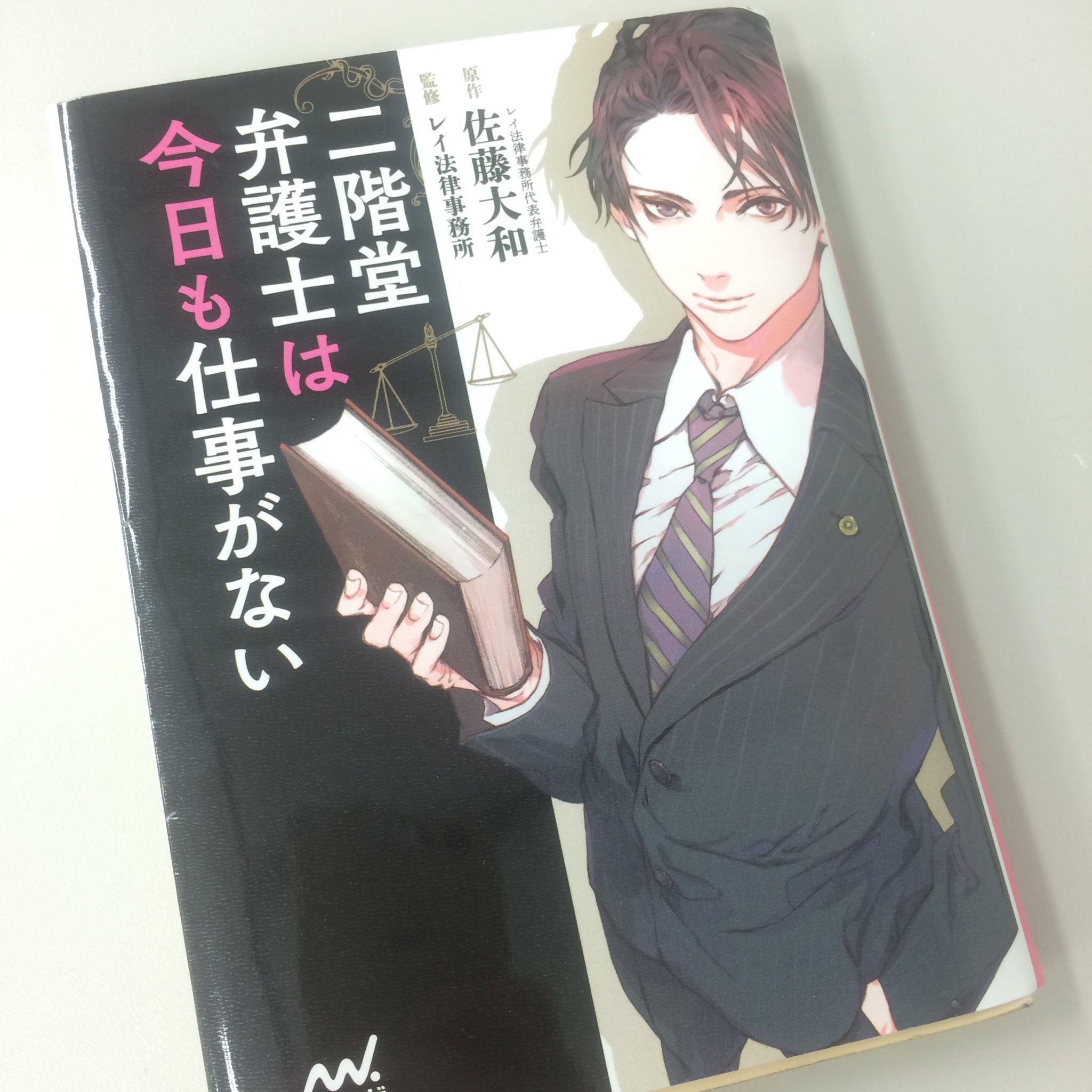 マイナビ出版ファン文庫 毎月日発売 弁護士さん 二階堂弁護士は今日も仕事がない 原作 佐藤大和 イラスト 睦月ムンク は現役イケメン弁護士の佐藤先生が描くリアル法律小説 スイーツ好きでコミュ力０の弁護士 二階堂の仕事探しをしている内に