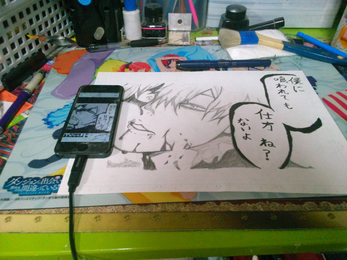 最近は、こんな絵かかせてもらってます！！