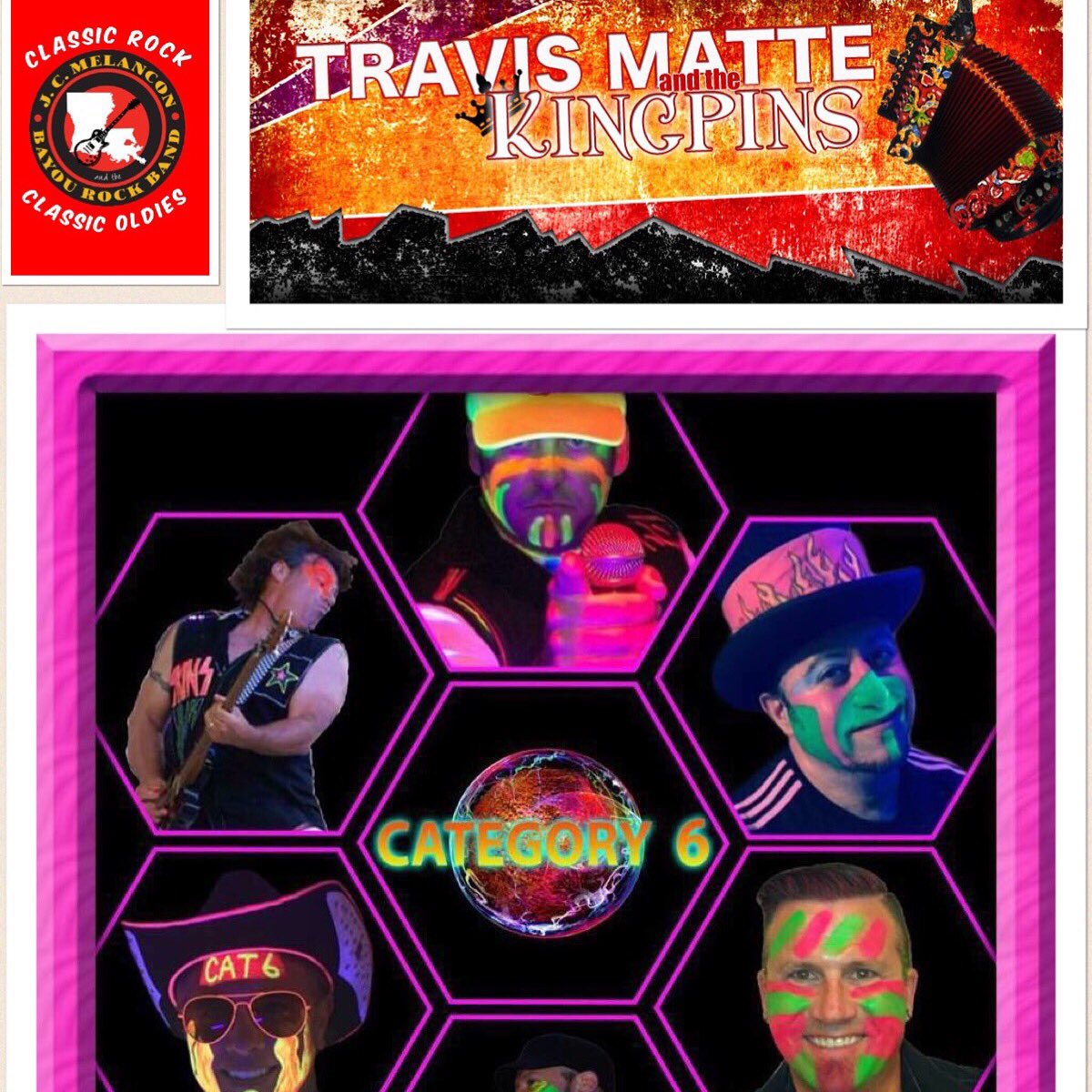 la_corn_fest's tweet photo. Saturday, June 11th 2016 Music Line-Up! Bayou Rock Band, Travis Matte, &amp; Category 6!! #LAcornFest https://t.co/jYJSm3T2LM