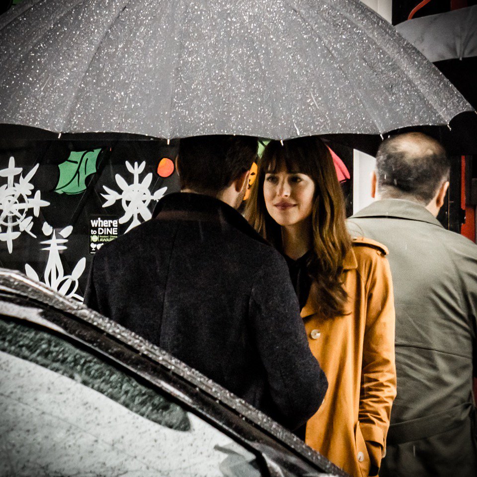 DivisionVintage's tweet photo. Oops I was wrong Ana gives a gift to Christian today Thanks @team_fifty #FSOG #FSD #FSF #Gastown Fifty II Shades https://t.co/iyawYhE7Un