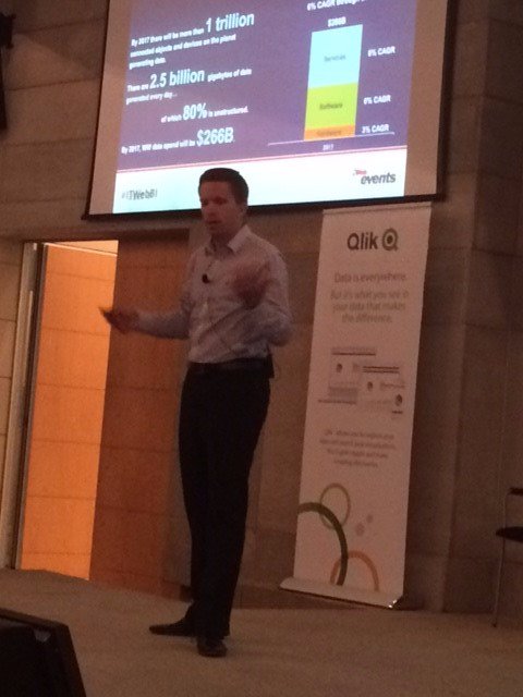 DecisionInc's tweet photo. @NickBellZA CEO @DecisionInc presenting at the  #ITWebBI 2016 earlier today https://t.co/1RRk5jjhNh