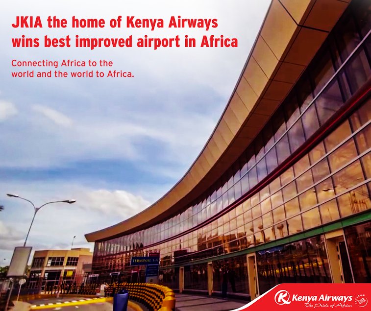 KenyaAirways's tweet photo. JKIA has been recognized as the most improved airport in Africa by the Airport Service Quality Awards. https://t.co/NAo5rjq7zF
