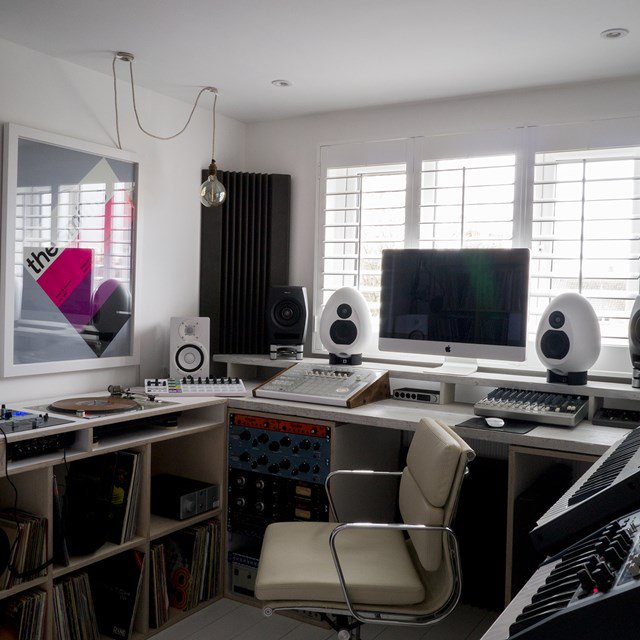 MunroSonic's tweet photo. Our #EGG100 is featured in @_houseandgarden's Before &amp; After: Loft to Music Studio article: https://t.co/LzNjRsndQc https://t.co/QA8RRNjKtm
