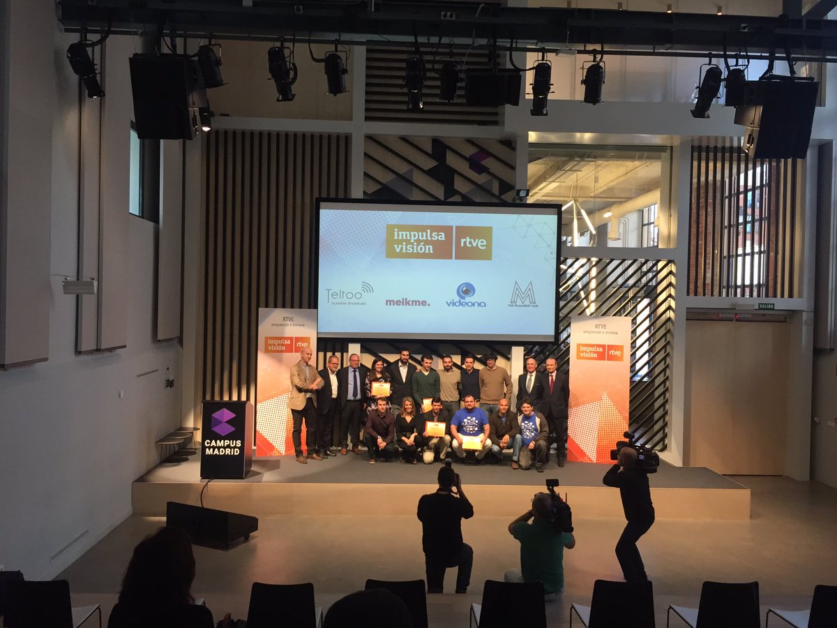 tetuanvalley's tweet photo. 2 teams of #tvss selected for #impulsavision, support program of startups by @rtve @videona_eng & @teltoo_cdn https://t.co/WqolkUwPAp