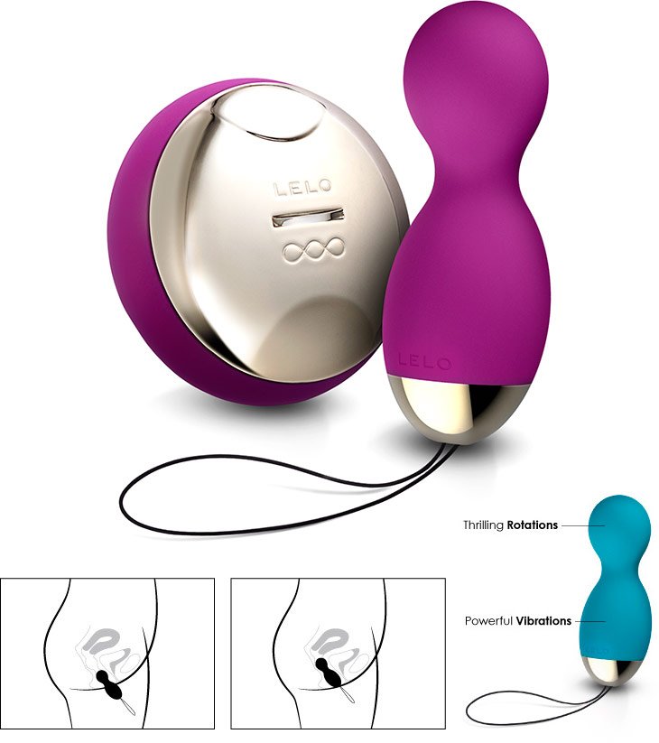 LELO Hula Pleasure Beads - Deep Rose <a href="/harmonysextoys/">Harmony Sex Toys</a> #Forher