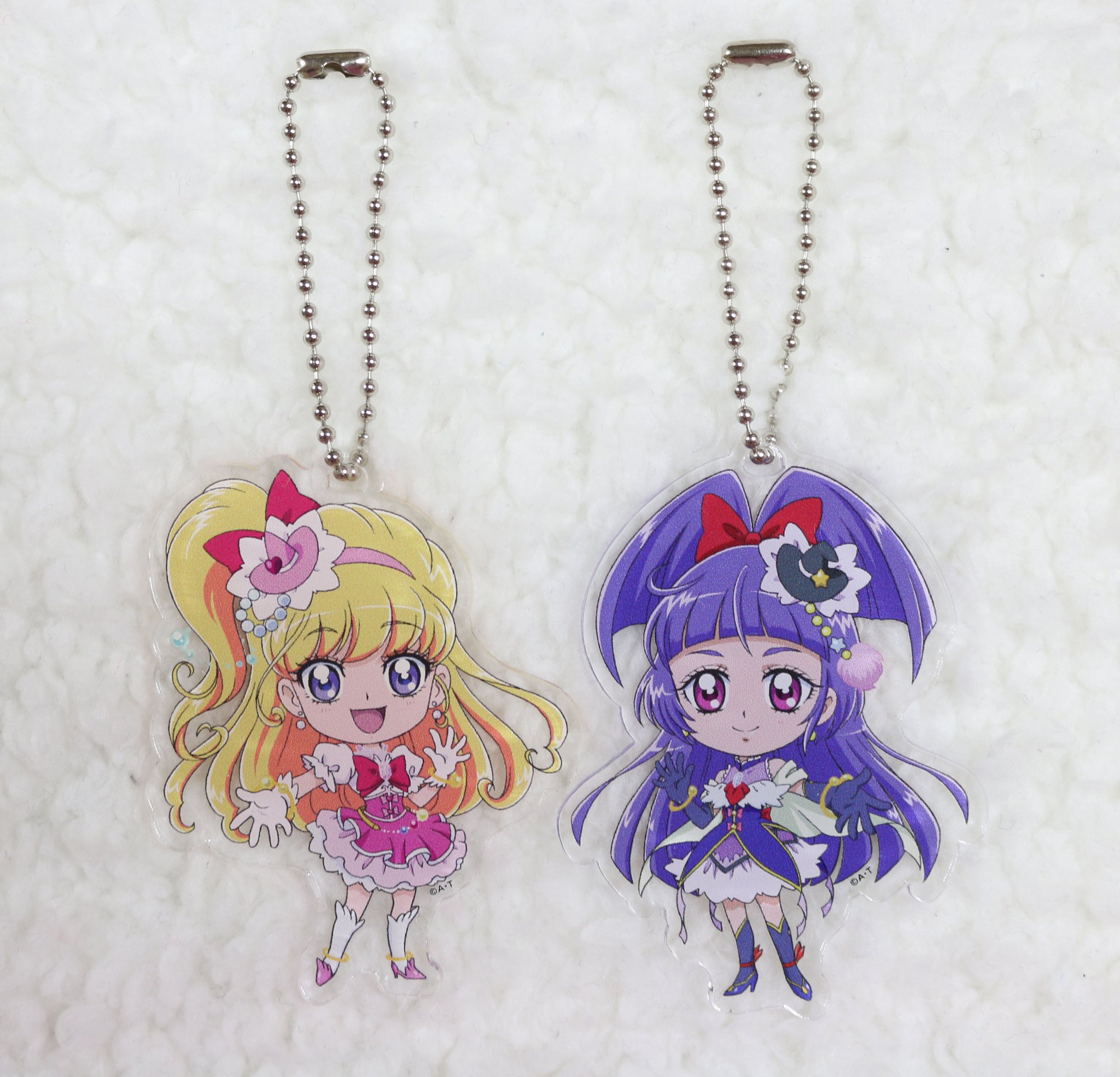 プリキュア プリティストア 商品 プリキュアプリティストア限定 Sdプリキュア アクリルダイカットボールチェーン 各 605 税込 オールスターズキーホルダーに ミラクルとマジカルが仲間入りだよっ 在庫は各店舗までお問い合わせ下さい プリティ
