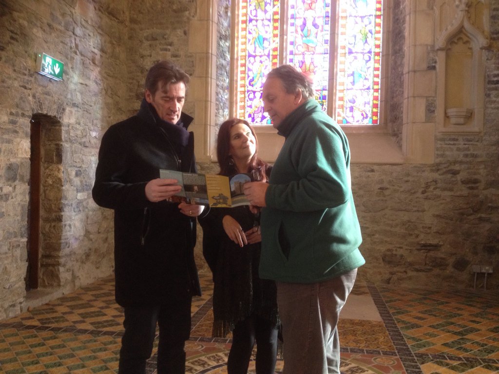 Getting the story on #SwordsCastle from @fingaltourism staff, worth a visit @Fingalcoco #OurCouncilDay