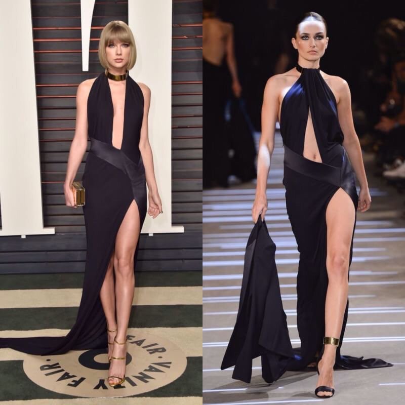 caitswift13's tweet photo. Again. Taylor wore it better than the model.
RT to VOTE for #BadBlood as the #BestCollab at #iHeartAwards https://t.co/4YBLqAcdou