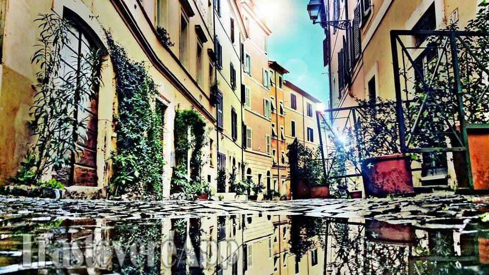 TrastevereRM's tweet photo. Vicolo Bologna .dove Lucio si sentiva..a casa... #LucioDalla https://t.co/J3mm4WowtH