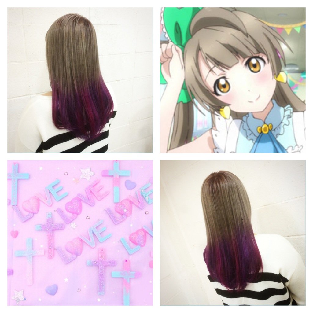 טוויטר 川畑晋也 原宿 美容師 ハイトーンヘアー בטוויטר ことりベージュxピンク ラベンダーグラデーション 全体を ことりベージュにし 下は交互にラベンダー ピンクを入れました グラデーションカラー ダブルカラー インナーカラー ヘアカラー 派手髪