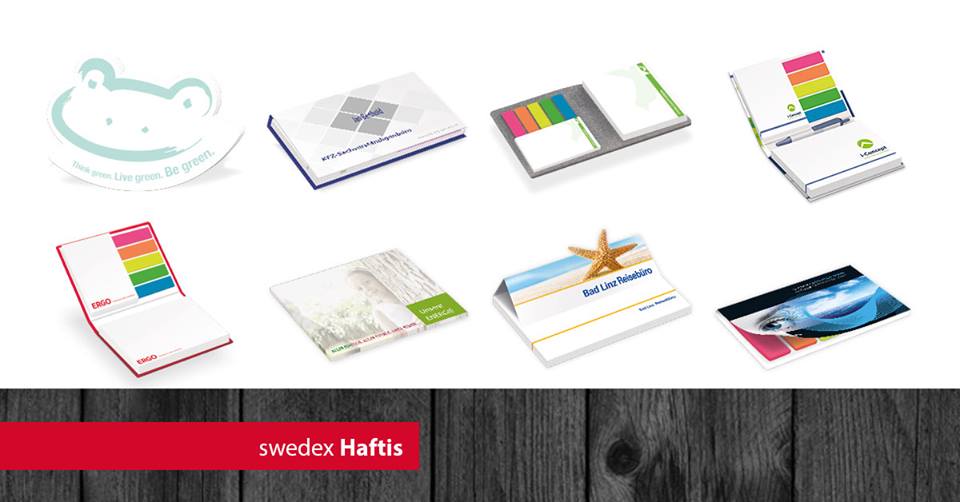 swedex_eu's tweet image. #Werbung, die kleben bleibt. bit.ly/1ZMVTn7 #swedex #haftnotizen #business #büro