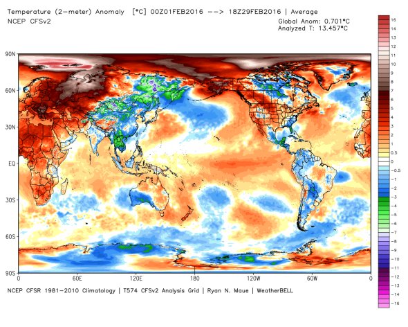 WMBtweets's tweet photo. “The old normal is gone” as February shatters global temperature records https://t.co/cDK8bk1I5X #GlobalWarming https://t.co/QompD7cBbf