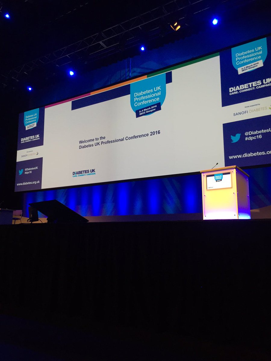 hrscreative's tweet photo. @DiabetesUK #dpc16 opens today in Glasgow. Really looking forward to see all our work in place on Friday. https://t.co/LEiTiW01WU
