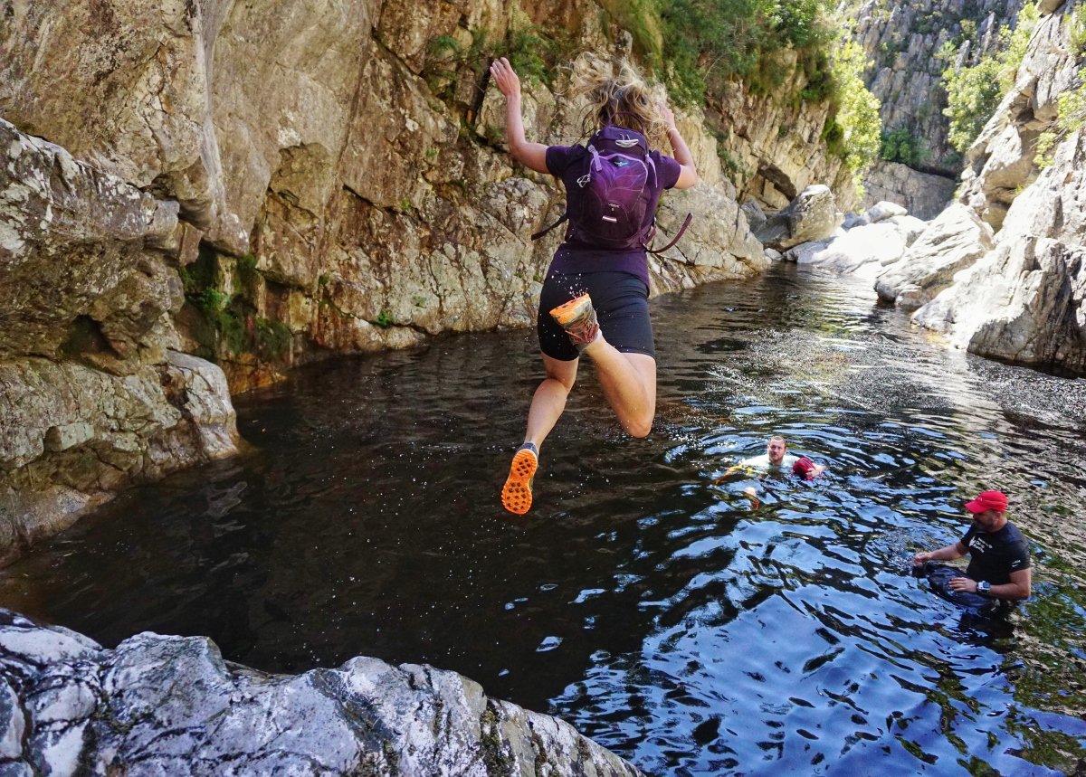 Kloofing, the ultimate adventure outside <a href="/CapeTown/">ᑕᗩᑭE TOᗯᑎ</a>.
Read more: goo.gl/8AjaQ1
#discoverOverberg #ElginMagic
