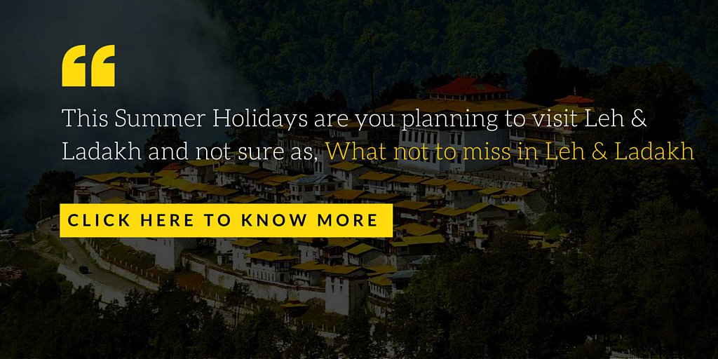 This #summerholidays what not to miss in Leh &amp; Ladakh. bit.ly/1KRQdHe