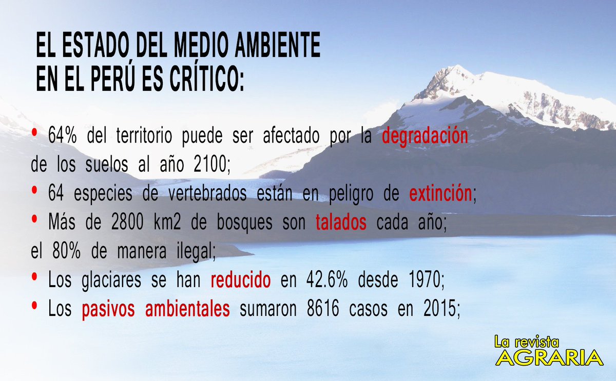 64 especies de vertebrados están en peligro de extinción y más de 500 especies amenazadas.
bit.ly/1LHNUkE