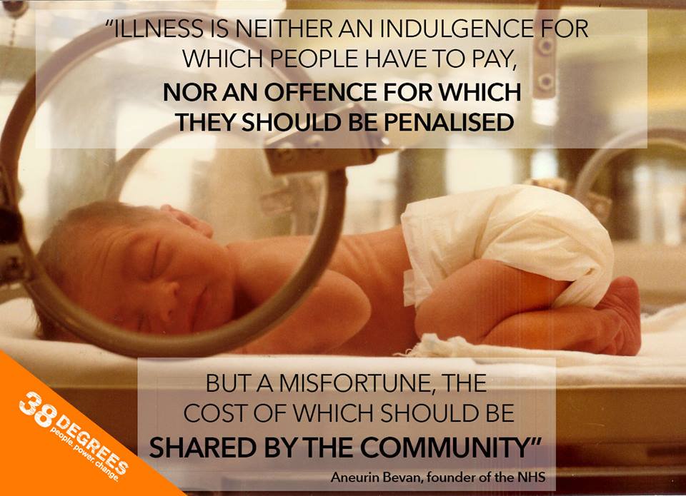 38degrees's tweet image. SHARE if you love the #NHS