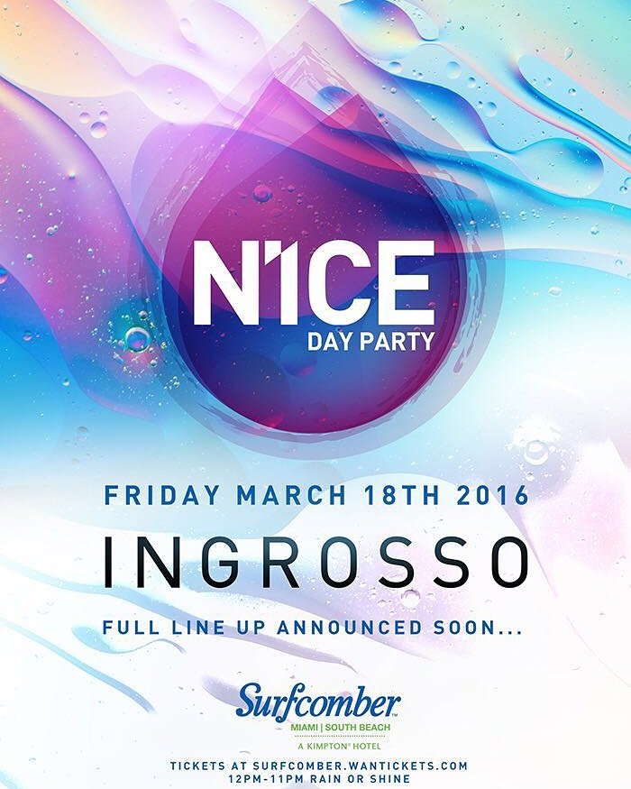 RaveInMiami's tweet image. NICE w/@Ingrosso 
03/18 @ Surfcomber 
Discount code: miamirave 
m.wantickets.com/Events/199771/…
#wmc #mmw #ultra #miami