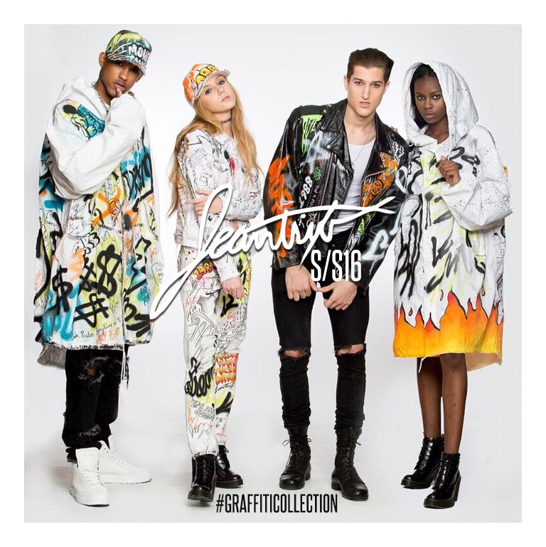 JEANTRIX's tweet photo. Our new #GraffitiCollection SS16 collection is here! Head over to https://t.co/JfZ2RFLtZG & check it out today!🔥🔥🔥 https://t.co/UFx5uouddS