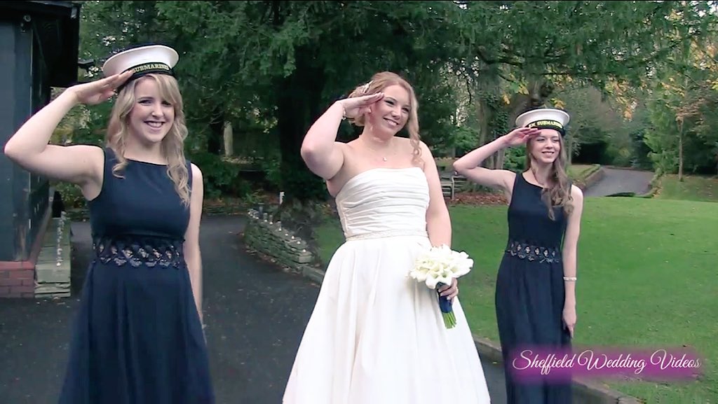 sheffieldvideo's tweet photo. #bridesmaids &amp; #groomsmen #navy #wedding WATCH THE WHOLE VIDEO HERE https://t.co/JPioQLr2rM #bride #groom #wedding 💜 https://t.co/G7Huf0VGSL