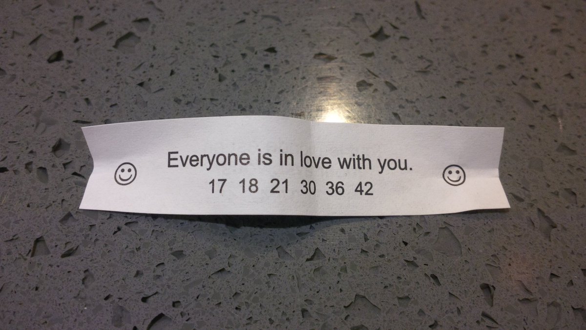 joshbower_to's tweet photo. Just cracked open my first Millennial fortune cookie https://t.co/w9uo4iWRLw