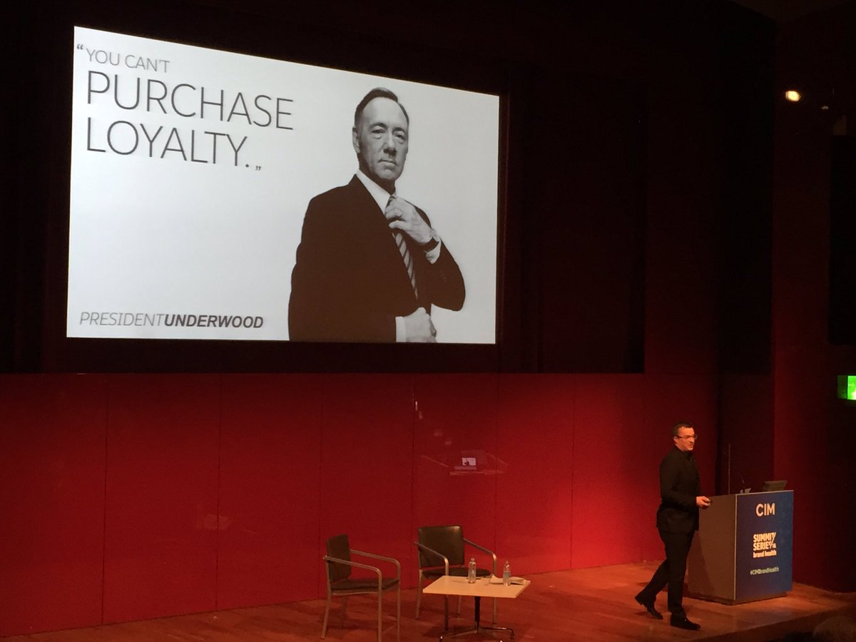 TheSteveChater's tweet image. Nice presentation by @jeremywaite @CIM_Exchange - excellent close to superb #CIMBrandHealth Summit