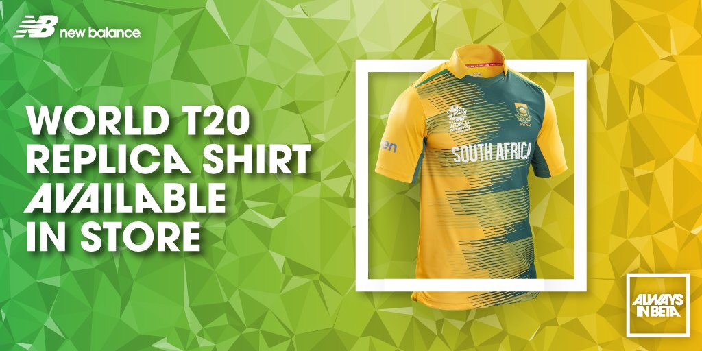 Get behind the Proteas in your green and gold for Friday's 1st T20 game vs Australia at Kingsmead. #AlwaysInBeta