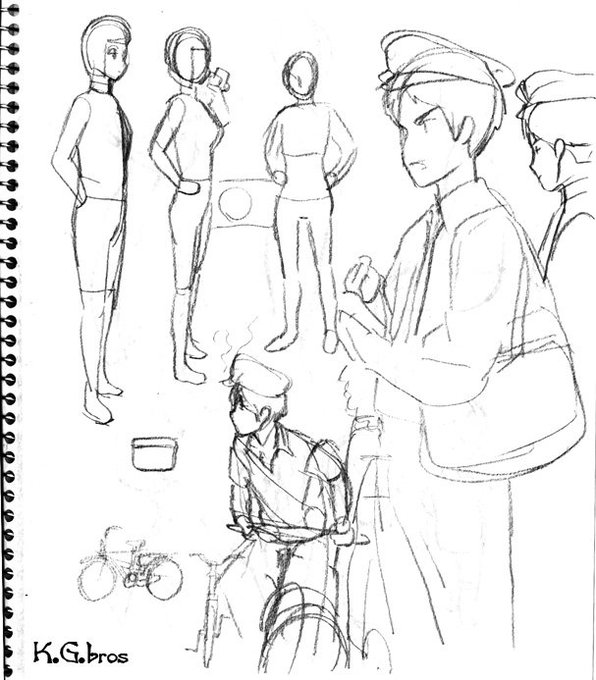 今のパソコンは使用6年目である。
さすがに作業が重い時があるので
奮起して、ニューPCをネットでオーダー。
だが、現状と同じにするのに苦労するんだろうな～。
いやさ、圧倒的快適さなのだろうけど…

添付は学徒の落書き。 