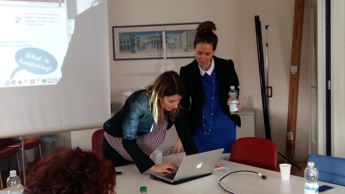 GsoConsulting's tweet photo. #GSOdigitalLab: riprendiamo con #twitter insieme alle nostre @RobertaMigliori e @LaRovini https://t.co/us6oDz7xN9