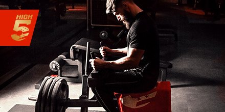 High5Gym's tweet photo. Du willst starke Waden? Unser Gym Manager Andre legt den Fokus auf das isolierte Wadentraining am Legday. https://t.co/7m3kavhlkY