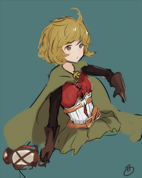 1時間短いね・・ #グラブル版深夜の真剣お絵描き60分一本勝負 