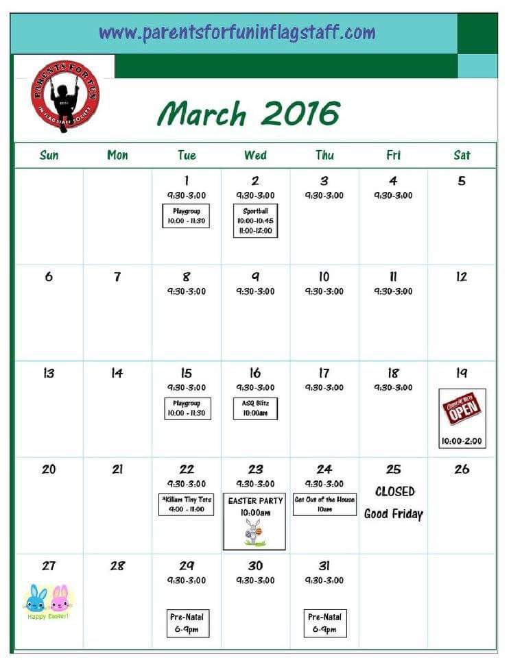 Here's what's going on in March.