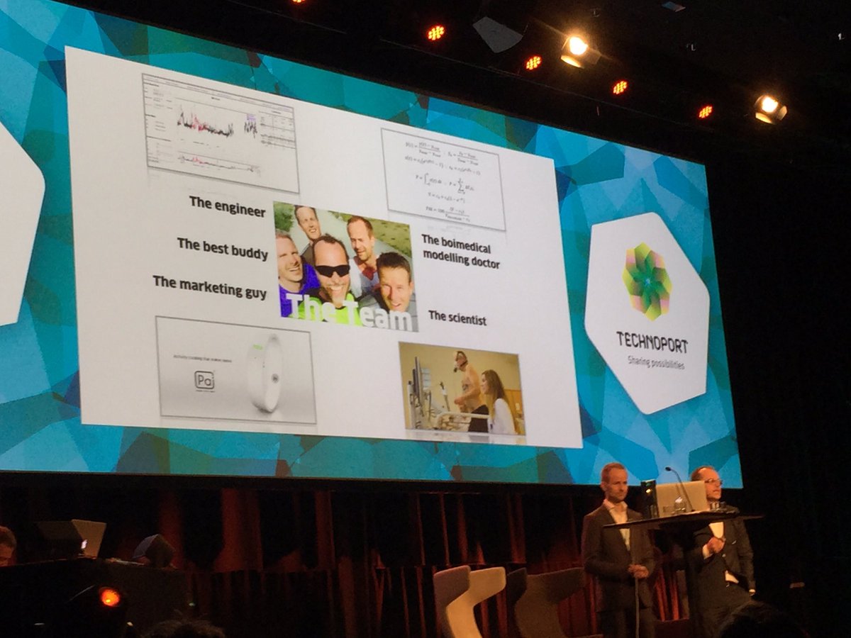 Hilarious storytelling by Lasse Berre and Christian Gutvik! #technoport16