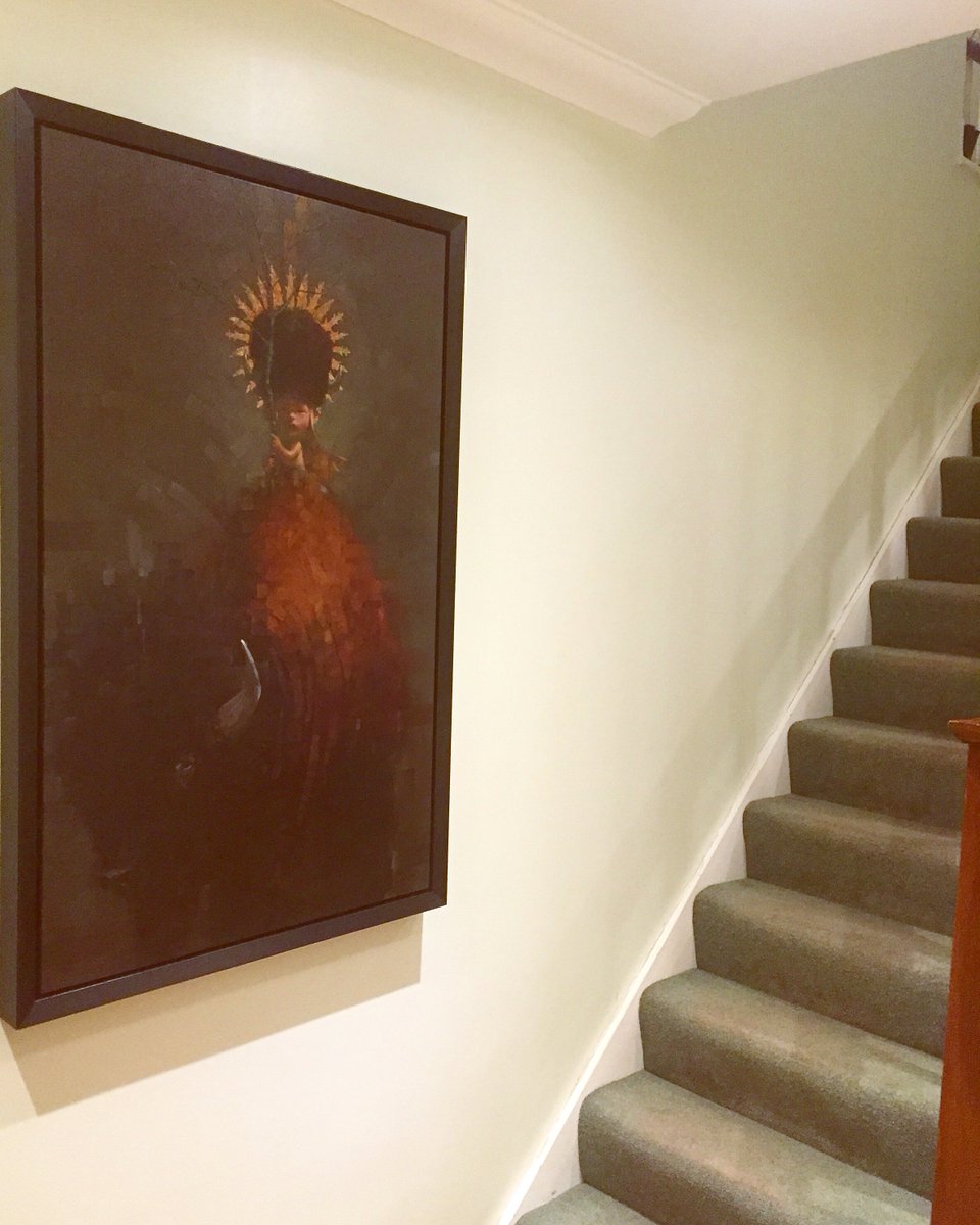 southmoltonart's tweet photo. Craig Davison's #timberlyne boutique on the wall in its new home in North London #yourworldourart @southmoltonart https://t.co/NEQEVBHcS2