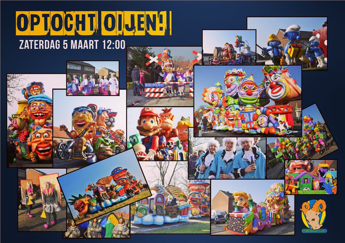 CarnavalOijen's tweet photo. A.s zaterdag de optocht in #Oijen https://t.co/Bw2QYhciw7 @Optochten #CarnavalOijen @dtvoss @bdossenomgeving https://t.co/504EOvrpLl