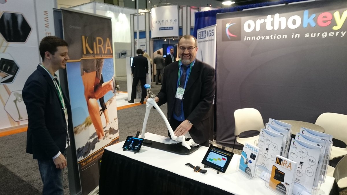 #AAOS2016 <a href="/orthokey/">Orthokey Italia</a> ready to start. Visit us at booth #3014.