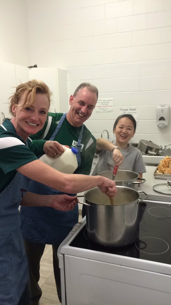 Final touches are being made! #soupforthesoul #hardatwork