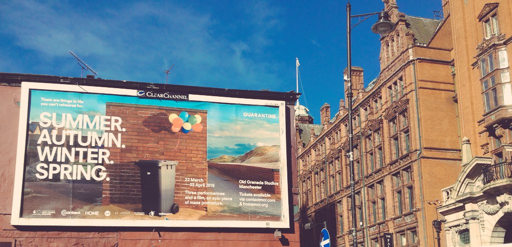 QtineMcr's tweet photo. We are here! 22 Mar-3 Apr #SummerAutumnWinterSpring https://t.co/B3tpPjSBJ6
